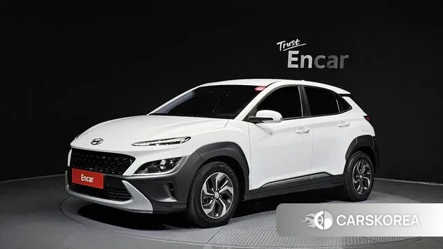 Hyundai The New Kona Hybrid 2021 Белый из Кореи
