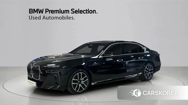 BMW 7 Series (G70) 2024 Черный из Кореи