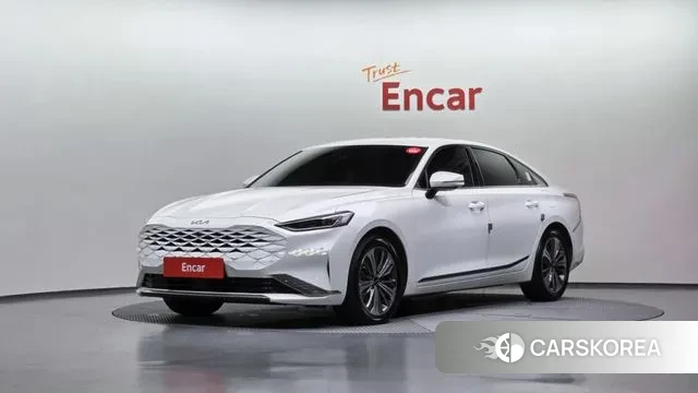 Kia K8 Hybrid 2023 Белый из Кореи