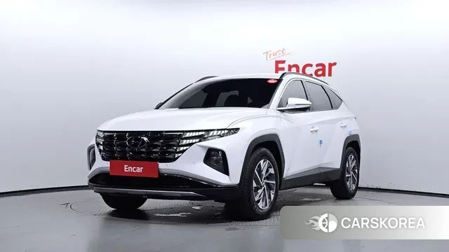 Hyundai Tucson Hybrid (NX4) 2023 Белый из Кореи