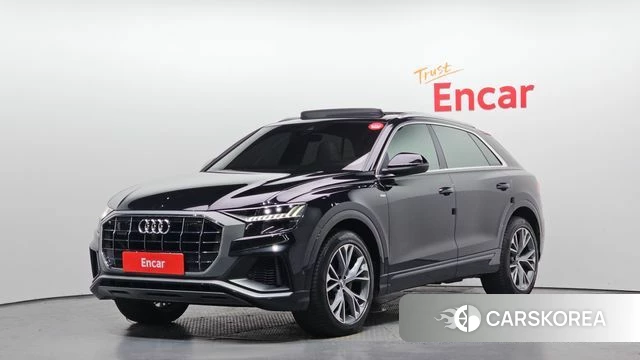 Audi Q8 (4M) 2020 Черный из Кореи
