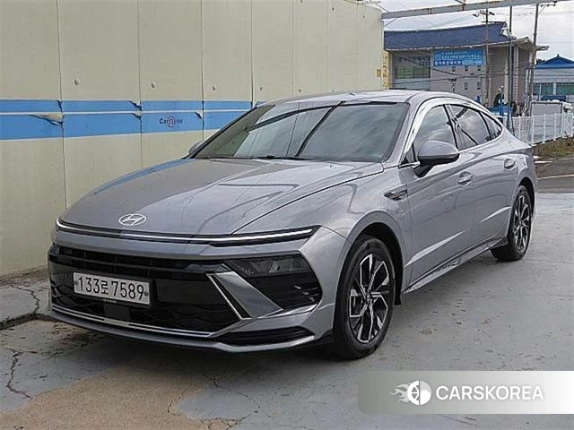 Hyundai Sonata D Edge (DN8) 2024 Серебристо-серый из Кореи