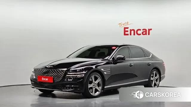 Genesis G80 (RG3) 2021 Черный из Кореи