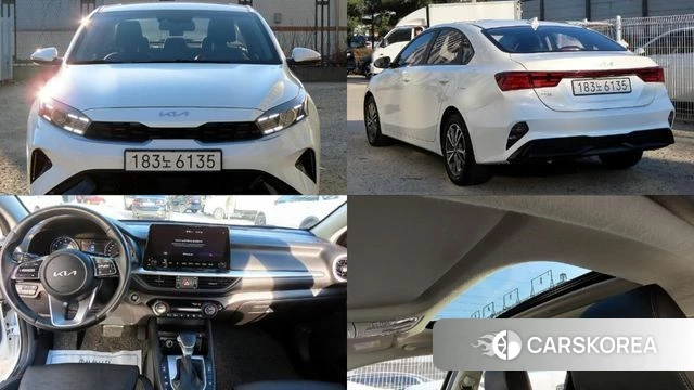 Kia The New K3 2nd generation 2021 Белый из Кореи