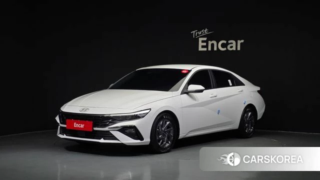 Hyundai The New Avante Hybrid (CN7) 2025 Белый из Кореи
