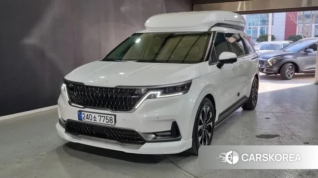 Kia Carnival 4th generation 2021 Белый из Кореи