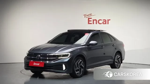 Volkswagen 7th Generation of Jetta 2022 Серый из Кореи
