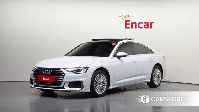 Audi A6 (C8) 2021 Белый из Кореи