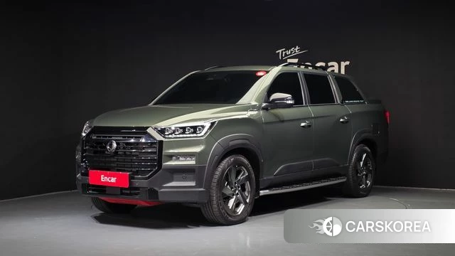 Ssangyong The New Rexton Sport 2025 Зеленый из Кореи