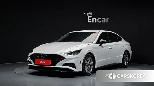 Hyundai Sonata (DN8) 2021 Белый из Кореи
