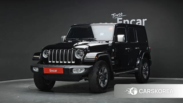 Jeep Wrangler (JL) 2022 Черный из Кореи