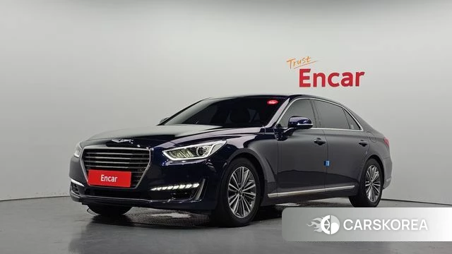 Genesis EQ900 2018 Синий из Кореи