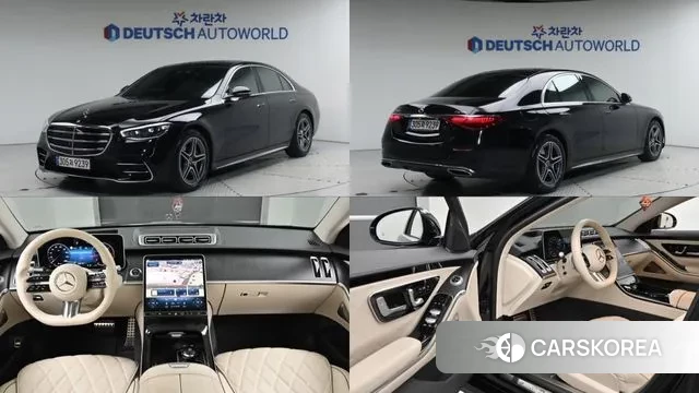 Mercedes-Benz S-Class W223 2021 Черный из Кореи