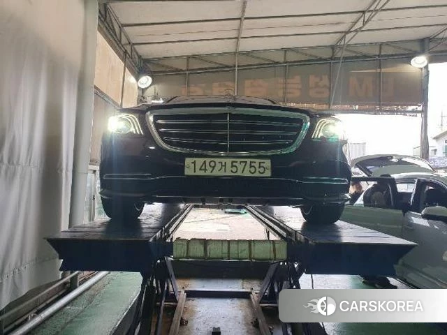 Mercedes-Benz S-Class W222 2019 Черный из Кореи