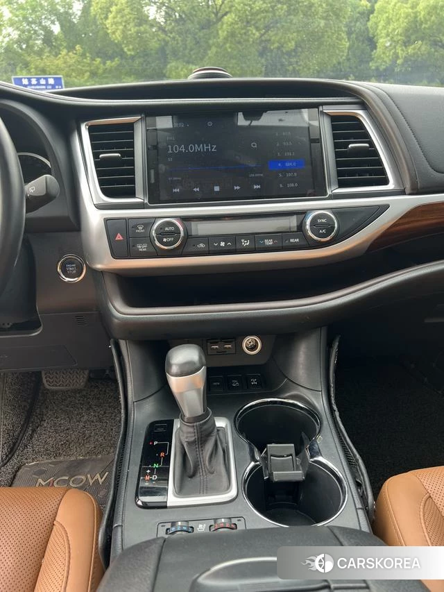 Toyota Highlander 2021 Черный из Китая