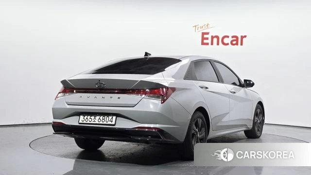 Hyundai Avante Hybrid (CN7) 2021 Серый из Кореи
