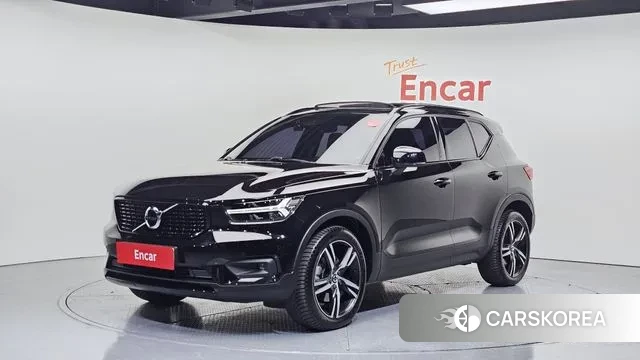 Volvo XC40 2020 Черный из Кореи