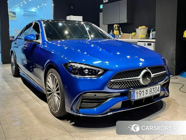 Mercedes-Benz C-Class W206 2022 Синий из Кореи