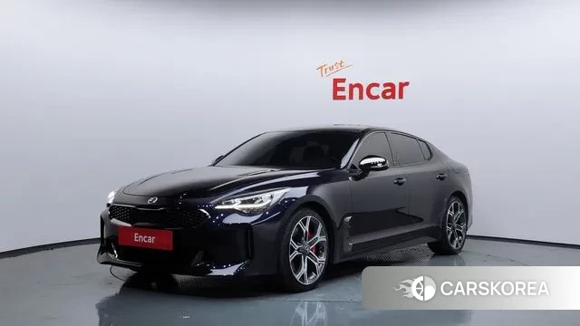 Kia Stinger 2019 Синий из Кореи