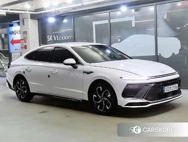 Hyundai Sonata D Edge (DN8) 2025 Белый из Кореи