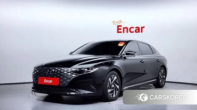 Hyundai The New Grandeur IG Hybrid 2022 Черный из Кореи