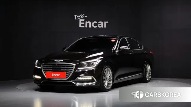 Genesis G80 2018 Черный из Кореи