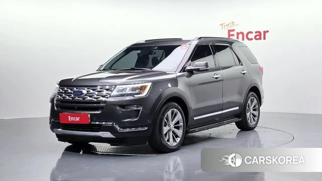 Ford Explorer 2018 Серый из Кореи