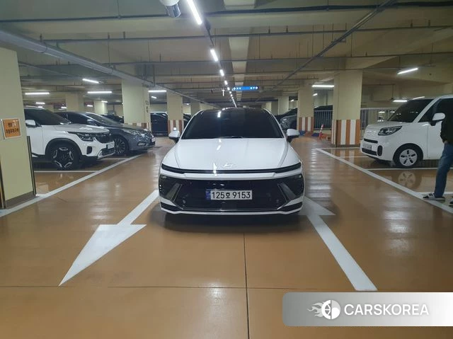 Hyundai Sonata D Edge (DN8) 2023 Белый из Кореи