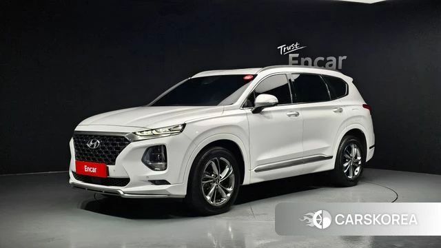 Hyundai Santa Fe TM 2018 Белый из Кореи