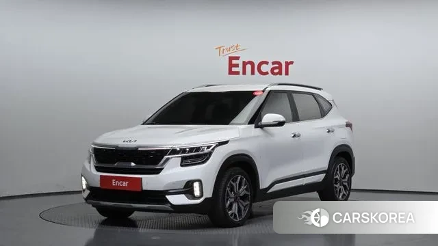 Kia Seltos 2022 Белый из Кореи