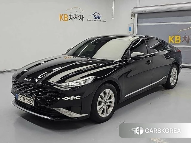 Kia K8 2021 Черный из Кореи