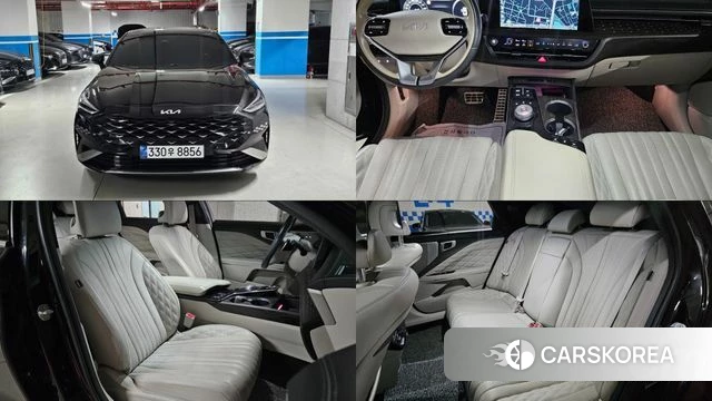 Kia K8 2021 Черный из Кореи