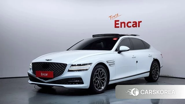 Genesis G80 (RG3) 2021 Белый из Кореи