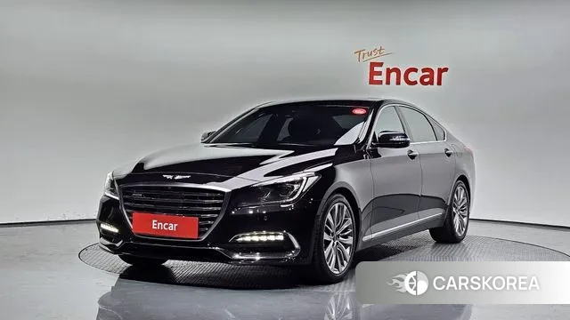 Genesis G80 2018 Черный из Кореи