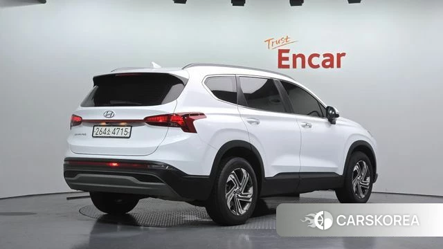 Hyundai The New Santa Fe 2021 Белый из Кореи