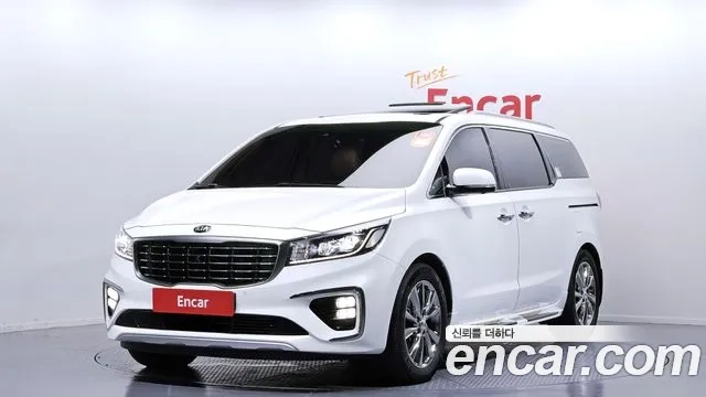 Kia The New Carnival 2019 Белый из Кореи