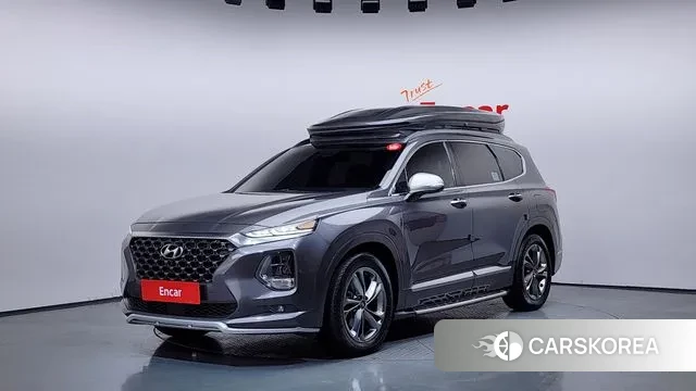 Hyundai Santa Fe TM 2018 Серый из Кореи