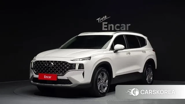 Hyundai The New Santa Fe 2023 Белый из Кореи