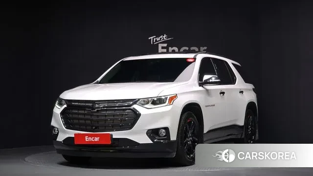 Chevrolet (GM Daewoo) Traverse 2021 Белый из Кореи