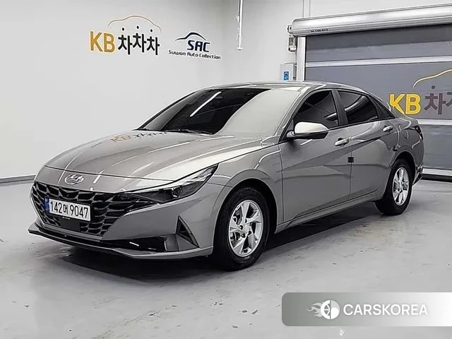Hyundai Avante (CN7) 2020 Серебристо-серый из Кореи