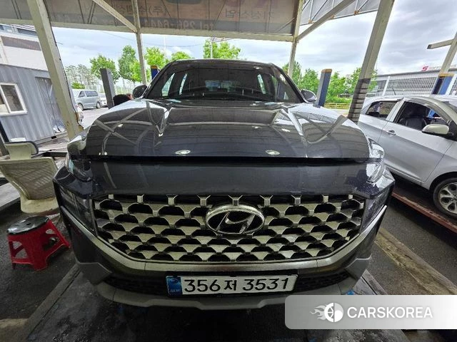 Hyundai The New Santa Fe 2021 Синий из Кореи