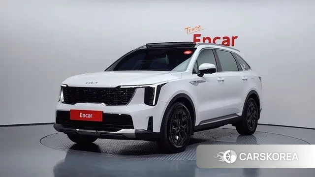 Kia The New Sorento 4th Generation 2024 Белый из Кореи