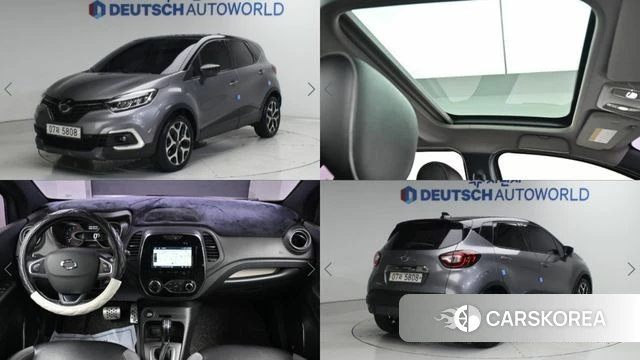 Renault Korea (Samsung) New QM3 2018 Серый из Кореи
