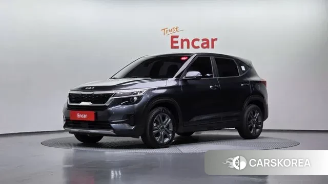 Kia Seltos 2021 Серый из Кореи