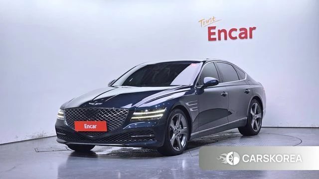 Genesis G80 (RG3) 2021 Синий из Кореи