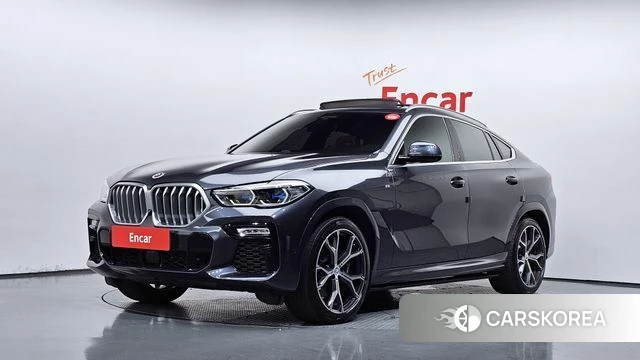 BMW X6 (G06) 2021 Серый из Кореи