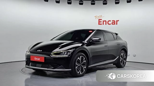 Kia EV6 2022 Черный из Кореи