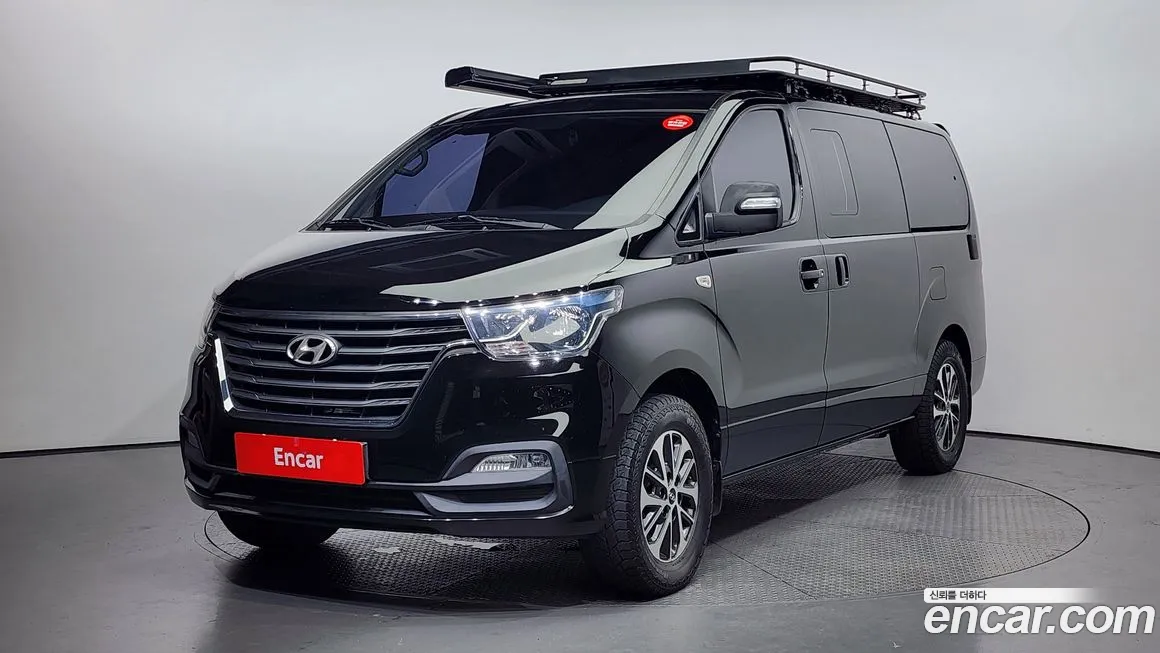 Hyundai The New Grand Starex 2018 Черный из Кореи