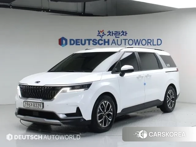 Kia Carnival 4th generation 2021 Белый из Кореи