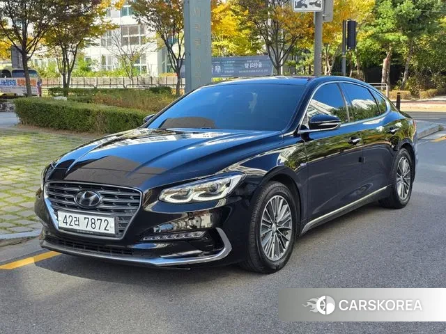 Hyundai Grandeur IG Hybrid 2019 Черный из Кореи
